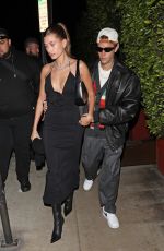 HAILEY and Justin BIEBER Leaves Giorgio Baldi in Santa Monica 03/20/2022