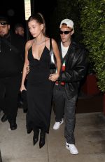 HAILEY and Justin BIEBER Leaves Giorgio Baldi in Santa Monica 03/20/2022