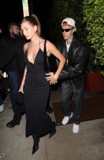 HAILEY and Justin BIEBER Leaves Giorgio Baldi in Santa Monica 03/20/2022