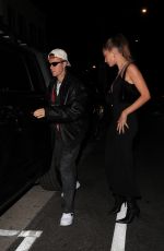 HAILEY and Justin BIEBER Leaves Giorgio Baldi in Santa Monica 03/20/2022