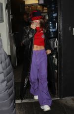 HAILEY BIEBER at The Nice Guy After Justin Beieber