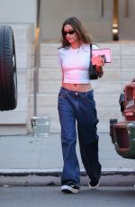 HAILEY BIEBER Leaves Photoshoot at Milk Studios in Los Angeles 03/24/2022