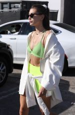HAILEY BIEBER Leaves Pilates Class in Los Angeles 03/02/2022