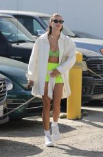 HAILEY BIEBER Leaves Pilates Class in Los Angeles 03/02/2022