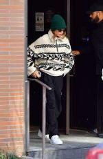 HAILEY BIEBER Out and About in New York 02/27/2022