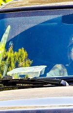 HAILEY BIEBER Out Driving in Berverly Hills 03/18/2022