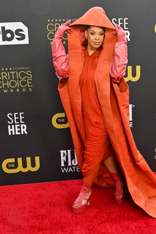 HAILIE SAHAR at 27th Annual Critics Choice Awards in Los Angeles 03/13/2022