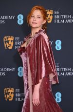 HALEY BENNETT at EE British Academy Film Awards 2022 Nominees Reception in London 03/12/2022