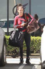 HALLE BERRY Arrives at Jiu-Jitsu Class in Los Angeles 03/01/2022