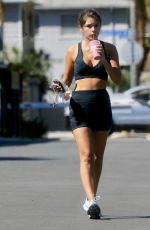 HANNHA ANN SLUSS Out for Smoothie After Workout in West Hollywood 03/08/2022