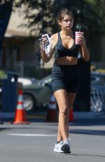 HANNHA ANN SLUSS Out for Smoothie After Workout in West Hollywood 03/08/2022