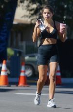 HANNHA ANN SLUSS Out for Smoothie After Workout in West Hollywood 03/08/2022