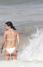 HAYLEY ERBERT and Derek Hough at a Beach in Tulum 03/22/2022