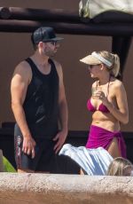 HEATHER RAE YOUNG and Tarek El Moussa on Vacation in Cabo San Lucas 03/15/2022