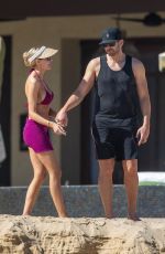 HEATHER RAE YOUNG and Tarek El Moussa on Vacation in Cabo San Lucas 03/15/2022
