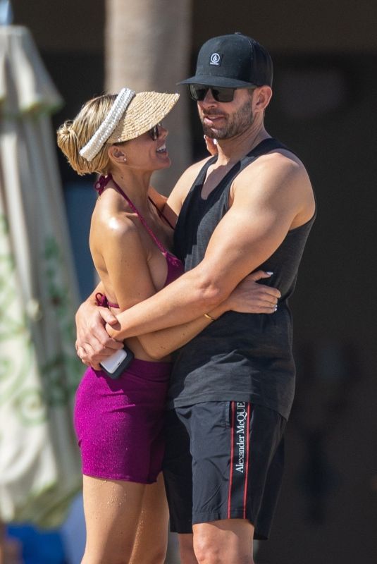 HEATHER RAE YOUNG and Tarek El Moussa on Vacation in Cabo San Lucas 03/15/2022