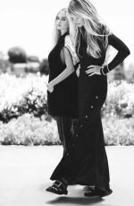 HEIDI and LENI KLUM for Elle Magazine, Russia January 2022