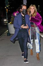 HEIDI KLUM and Tom Kaulitz Night Out in New York 03/11/2022