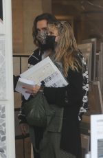 HEIDI KLUM and Tom Kaulitz Visiting a Place for Sale in the West Hollywood 03/03/2022