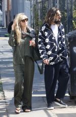 HEIDI KLUM and Tom Kaulitz Visiting a Place for Sale in the West Hollywood 03/03/2022