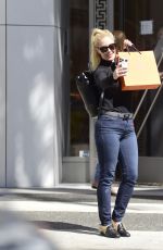 HEIDI MONTAG Shopping at a Hermes Store in Beverly Hills 03/09/2022