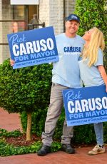 HEIDI MONTAG Show Support for Rick Caruso
