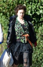 HELENA BONHAM CARTER and Rye Dag Holmboe Out in London 02/27/2022