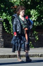 HELENA BONHAM CARTER and Rye Dag Holmboe Out in London 02/27/2022