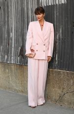 HELENA CHRISTENSEN at Alexander McQueen Fashion Show in New York 03/15/2022