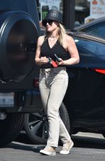 HILARY DUFF at 7-Eleven in Studio City 03/09/2022