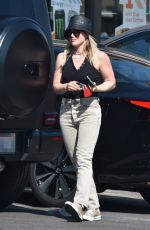 HILARY DUFF at 7-Eleven in Studio City 03/09/2022