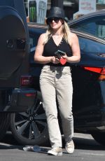 HILARY DUFF at 7-Eleven in Studio City 03/09/2022