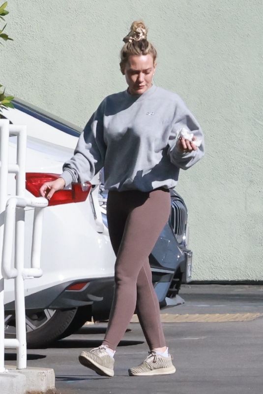 HILARY DUFF at a Petco Store in Studio City 03/12/2022