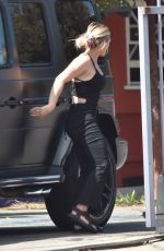 HILARY DUFF Out and About in Los Angeles 03/17/2022