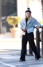HILARY DUFF Out for Grocery Shopping in Los Angeles 03/08/2022