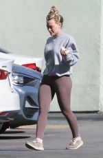 HILARY DUFF Out in Los Angeles 03/12/2022
