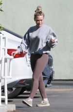 HILARY DUFF Out in Los Angeles 03/12/2022