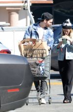 HILARY DUUF and Matthew Koma Shopping at Gelson