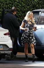 HOLLY MADISON Out Shopping in Los Angeles 03/01/2022