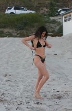 HOLLY SCARFONE in Bikini at a Beach in Malibu 02/28/2022
