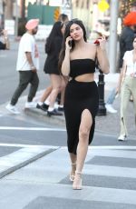 HOLLY SCARFONE Out Shopping in Beverly Hills 03/19/2022