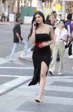 HOLLY SCARFONE Out Shopping in Beverly Hills 03/19/2022