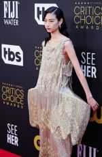 HOYEON JUNG at 27th Annual Critics Choice Awards in Los Angeles 03/13/2022