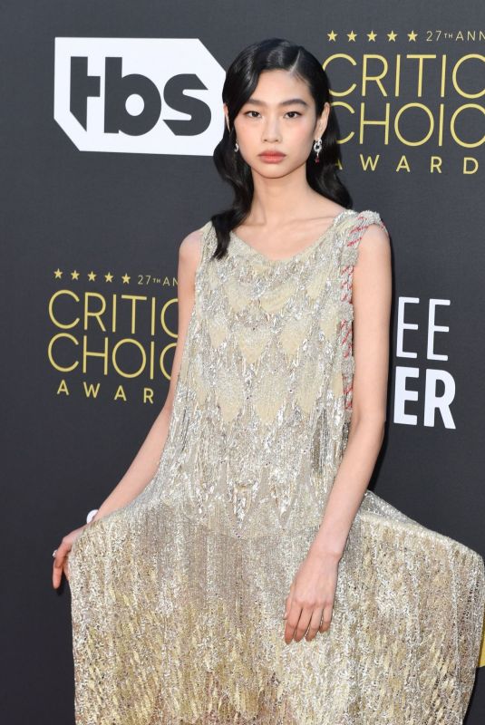 HOYEON JUNG at 27th Annual Critics Choice Awards in Los Angeles 03/13/2022