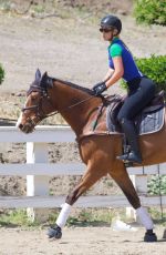 IGGY AZALEA Takes Horseback Riding Lessons in Malibu 03/29/2022