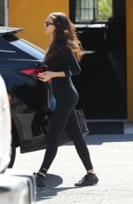 IRINA SHAYK Heading to a Gym in Santa Monica 03/01/2022