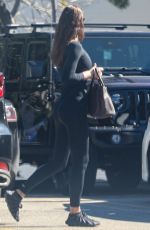 IRINA SHAYK Heading to a Gym in Santa Monica 03/01/2022