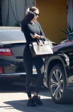 IRINA SHAYK Leaves a Gym in Santa Monica 03/02/2022