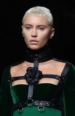 IRIS LAW Walks Runway at Roberto Cavalli Show at Milan Fashion Week 02/23/2022