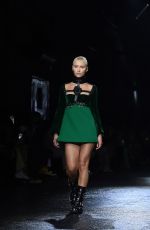 IRIS LAW Walks Runway at Roberto Cavalli Show at Milan Fashion Week 02/23/2022